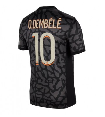 Paris Saint-Germain Ousmane Dembele #10 Tercera Equipación 2023-24 Manga Corta